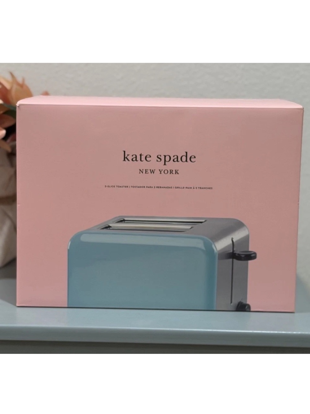 Kate Spade New York All In Good Taste 2
Slice Toaster, Turquoise * NEW *